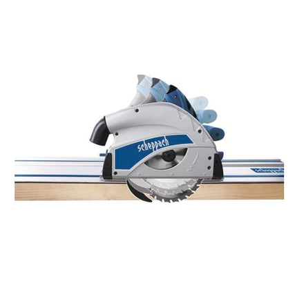Scheppach PL55 Scie circulaire plongeante 160 mm 1200 Watt+ 2x Rails de guidage 700 mm + Connecteur de rail  ( 5901802915 )