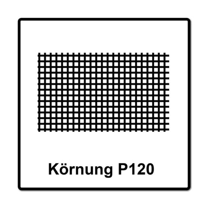 Mirka BASECUT Rouleau de papier abrasif 115 mm x 50 m, P120, 2 pcs. ( 2x 2251100112N )