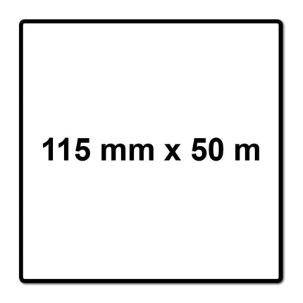 Mirka BASECUT Rouleaux de papier abrasif 115 mm x 50 m, P120, 4 pcs. ( 4x 2251100112N )
