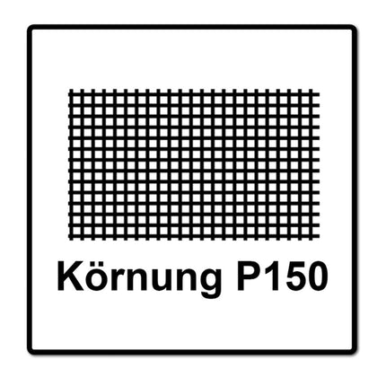 Mirka BASECUT Rouleaux de papier abrasif 115 mm x 50 m, P150, Papier abrasif universel, 2 pcs. ( 2x 2251100115N )