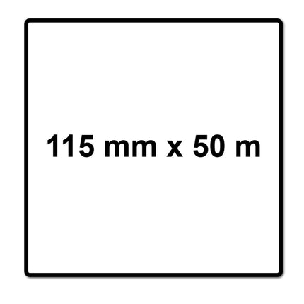 Mirka BASECUT Rouleaux de papier abrasif 115 mm x 50 m, P150, Papier abrasif universel, 2 pcs. ( 2x 2251100115N )
