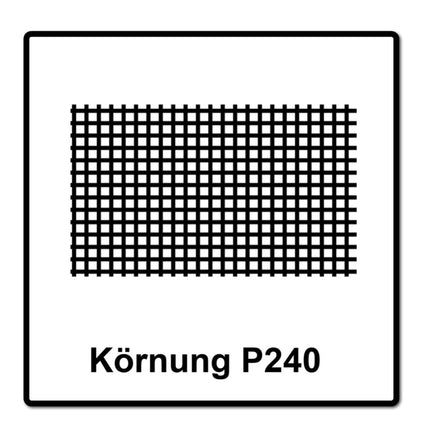 Mirka BASECUT Rouleaux de papier abrasif 115 mm x 50 m, P240, 2 pcs. Papier abrasif universel( 2x 2251100125N )