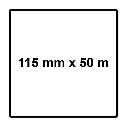 Mirka BASECUT Rouleaux de papier abrasif 115 mm x 50 m, P240, 2 pcs. Papier abrasif universel( 2x 2251100125N )