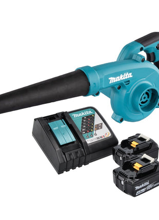 Makita DUB 185 RM cordless leaf blower blower 18 V + 2x battery 4.0 Ah + charger