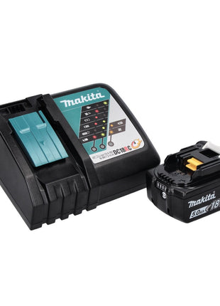 Makita DUB 185 RT1 Soffiatore a batteria 18 V + 1x batteria ricaricabile 5,0 Ah + caricabatterie