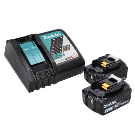 Makita DUB185RT Aspirateur souffleur sans fil 18V + 2x Batteries 5,0Ah + Chargeur