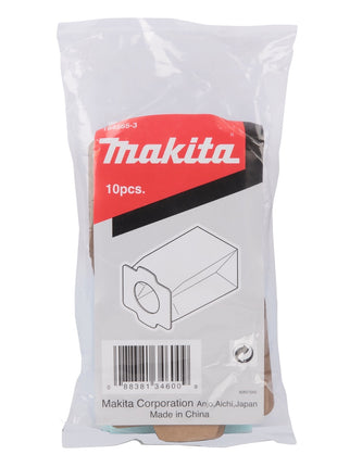 Makita Papierfilter 10 Stk. ( 194565-3 ) für Staubsauger DCL 182 / 4076D / CL121D