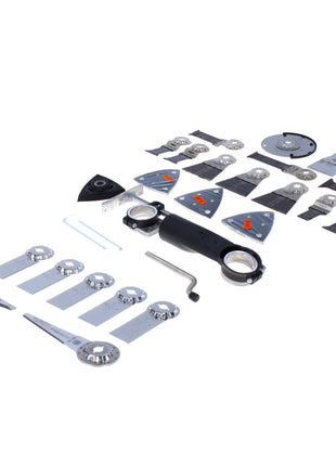 Set profesional FEIN Starlock Max construcción interior 45 piezas (35222967120) + set profesional hoja de sierra para renovación de juntas Starlock Max 7 piezas (35222967130)