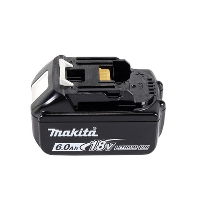 Avvitatore a impatto a batteria Makita DTW 180 G1J 18 V 180 Nm 3/8" Brushless + 1x batteria 6,0 Ah + Makpac - senza caricabatteria