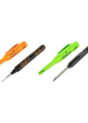 Pica Tieflochmarker Set 1x INK Baumarker schwarz ( 150/46 ) + 1x DRY Longlife Automatic Pen Tieflochmarker + Graphitmine ( 3030 ) - Toolbrothers