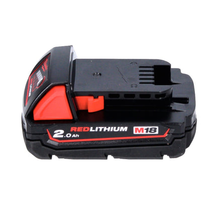 Milwaukee M18 B2 Batterie 18 V / 2,0 Ah / 2000 mAh ROUGE Li-Ion ( 4932430062 )