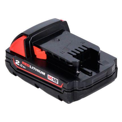 Milwaukee M18 B2 Batterie 18 V / 2,0 Ah / 2000 mAh ROUGE Li-Ion ( 4932430062 )