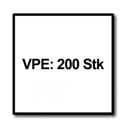 HECO TOPIX plus Viti per legno Professional 6,0 x 40 mm - 200 pz. ( 61013 ) filettatura completa, testa bombata, T-Drive, zincata blu, A3K