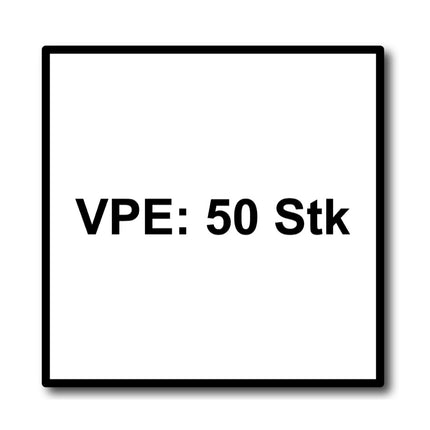 HECO TOPIX plus Viti per legno professionali 8,0 x 160 mm, 50 pz. ( 61294 ) - parzialmente filettata, testa bombata, T-Drive, zincata blu, A3K