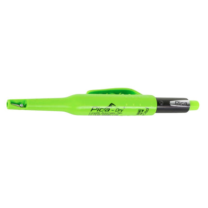 Pica DRY Longlife Automatic Pen Marqueur pour trous profonds (3030) + kit de recharge - 10 pièces jaune soluble dans l'eau (4032)