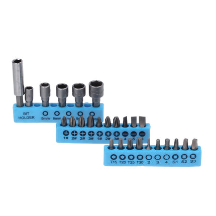 Makita DDF 485 Z Perceuse visseuse sans fil 50 Nm, 18 V, sans balais + Set de douilles à embouts 26 pièces - sans batterie, sans chargeur