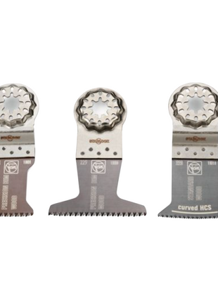 Fein E-Cut Combo Starlock Set di lame da taglio per legno - 3 pz. ( 35222967080 )