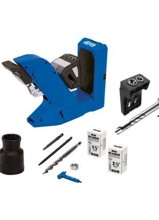 KREG Pocket Hole Jig 720 Drilling jig + Dowel Drilling jig + Step drill + Drill + Screw (KPHJ720)