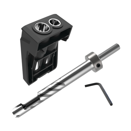KREG Pocket Hole Jig 720 PRO Taschenloch Bohrschablone ( KPHJ720PRO ) + Dübel Bohrschablone + Basis Station + Stufenbohrer + Bit + Schrauben