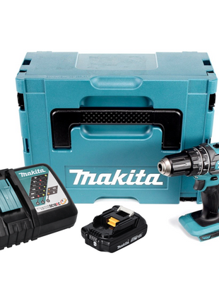 Makita DHP 482 RA1J cordless impact drill 18 V 62 Nm + 1x rechargeable battery 2.0 Ah + charger + Makpac