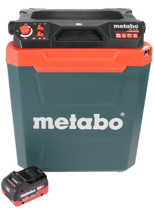 Metabo KB 18 BL cordless cooler 18 V with keep warm function 28 l brushless + 1x rechargeable battery 8.0 Ah - without charger