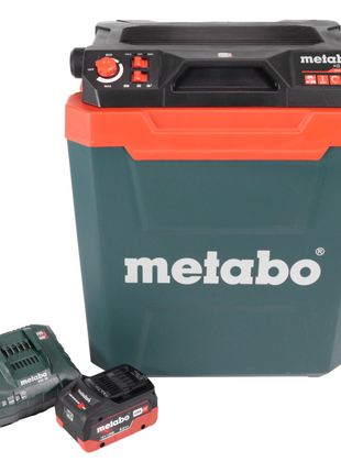 Metabo KB 18 BL cordless cooler 18 V with keep-warm function 28 l brushless + 1x rechargeable battery 8.0 Ah + charger