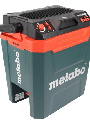 Frigorifero a batteria Metabo KB 18 BL 18 V con funzione di mantenimento del calore 28 l senza spazzole + 2x batteria ricaricabile 5,5 Ah + caricabatterie