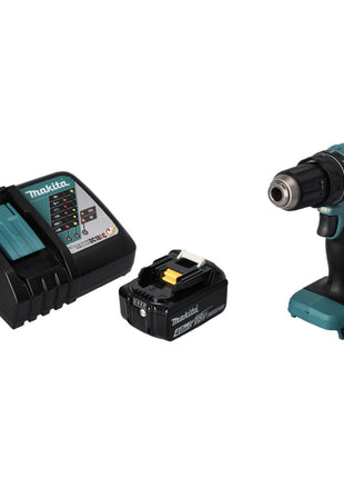 Makita DHP 485 RM1 Perceuse-visseuse à percussion sans fil 18 V 50 Nm Brushless + 1x batterie 4,0 Ah + chargeur