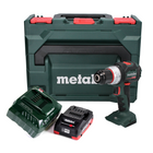 Akumulatorowa wiertarko-wkrętarka udarowa Metabo SB 18 LT BL 18 V 75 Nm bezszczotkowa + 1x akumulator 4,0 Ah + ładowarka + metaBOX