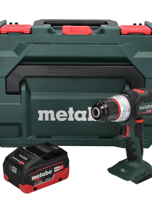 Metabo SB 18 LT BL Akku Schlagbohrschrauber 18 V 75 Nm Brushless + 1x Akku 5,5 Ah + metaBOX - ohne Ladegerät