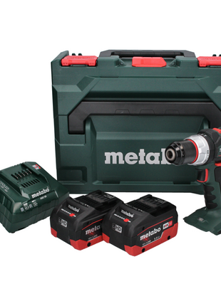 Metabo SB 18 LT BL Akku Schlagbohrschrauber 18 V 75 Nm Brushless + 2x Akku 5,5 Ah + Ladegerät + metaBOX