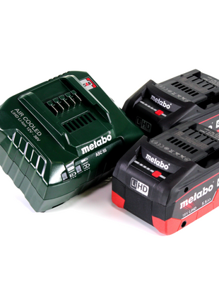 Metabo SB 18 LT BL Akku Schlagbohrschrauber 18 V 75 Nm Brushless + 2x Akku 5,5 Ah + Ladegerät + metaBOX