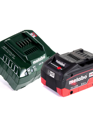 Metabo SB 18 LT BL Akku Schlagbohrschrauber 18 V 75 Nm Brushless + 1x Akku 8,0 Ah + Ladegerät + metaBOX