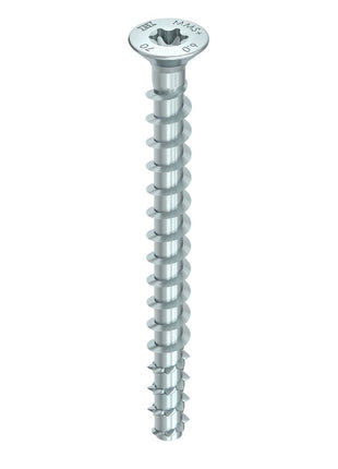 HECO MULTI MONTI plus F Screw Anchor, 7.5 x 120mm, Concrete screws, Countersunk head, T-Drive, Blue zinc-plated, A2K, 200 pcs. (4x 48519)