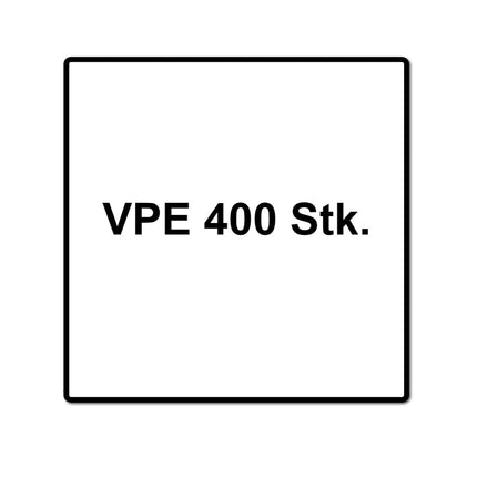 HECO MULTI MONTI plus F Schraubanker 5,0 x 60 mm 400 Stück ( 2x 54267 ) Betonschraube, Senkkopf, T-Drive, verzinkt blau, A2K - Toolbrothers