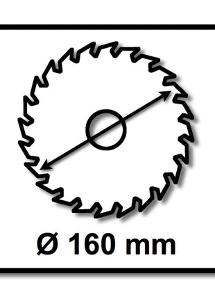 Festool Diamant Kreissägeblatt Abrasive Materials 4x DIA 160 x 1,8 x 20 mm F4 ( 4x 205558 ) für Tauchsägen TS 55 F & TSC 55 K