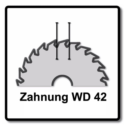 Festool 2x Kreissägeblatt Wood Fine Cut HW 160 x 1,8 x 20 mm WD42 ( 2x 205553 ) für Tauchsägen TS 55 F, TSC 55 K & Handkreissägen HK 55, HKC 55 - Toolbrothers