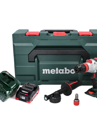 Metabo SB 18 LTX BL Q I Trapano a percussione a batteria 18 V 130 Nm brushless + 1x batteria ricaricabile 4,0 Ah + caricatore + metaBOX