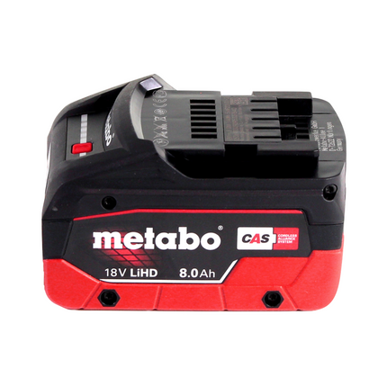 Metabo SB 18 LTX BL Q I Trapano a percussione a batteria 18 V 130 Nm brushless + 1x batteria ricaricabile 8,0 Ah + metaBOX - senza caricatore