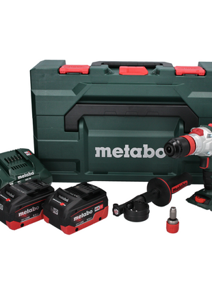 Metabo SB 18 LTX BL Q I Trapano a percussione a batteria 18 V 130 Nm brushless + 2x batteria 8,0 Ah + caricatore + metaBOX