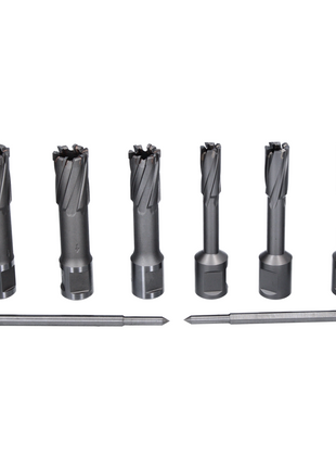 FEIN HM Ultra 50 Set frese a corona 8 pz. ( 63127276020 ) 3/4" Weldon 12 - 22 mm