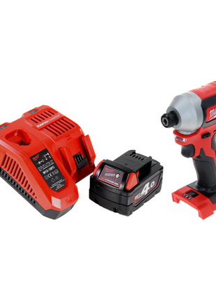 Milwaukee M18 BLID2-401FC Akumulatorowy klucz udarowy 18 V 180 Nm 1/4" bezszczotkowy + 1x akumulator 4,0 Ah + ładowarka