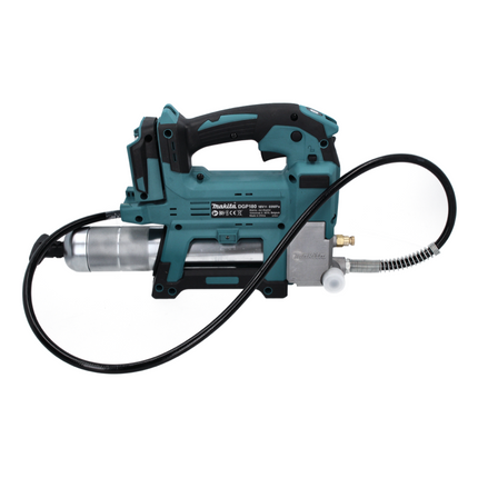 Makita DGP 180 RT Akku Fettpresse 18 V 690 bar + 2x Akku 5,0 Ah + Ladegerät