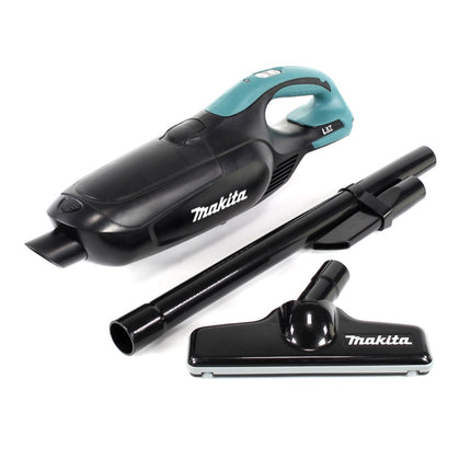 Makita DCL 182 ZB Akku Staubsauger 18 V Schwarz + 1x Zyklon Abscheidervorsatz + 1x Vlies Filterbeutel - ohne Akku, ohne Ladegerät