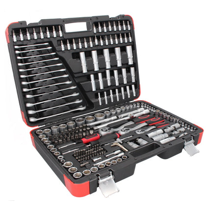 BGS technic Set di chiavi a bussola 216 pz. ( 15216 ) Azionamento 6,3 mm ( 1/4" ) 10 mm ( 3/8" ) 12,5 mm ( 1/2" )