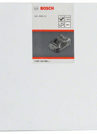 Bosch GAL 3680 CV Schnellladegerät 14,4 - 36 V Professional Ladegerät für Li-Ion Akkus ( 2609005140 ) - Toolbrothers