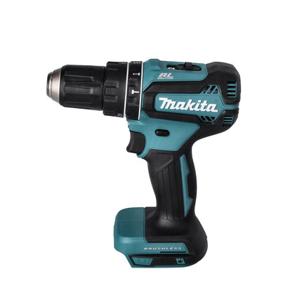 Makita DHP 485 RF1J Perceuse-visseuse à percussion sans fil 18 V 50 Nm Brushless + 1x Batterie 3,0 Ah + Chargeur + Makpac