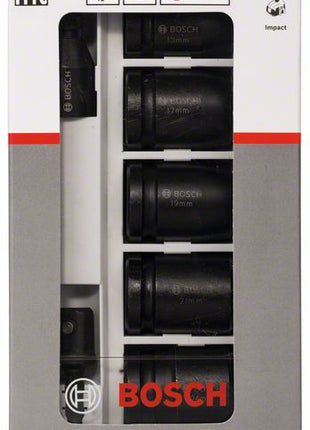 Bosch ImpactControl Steckschlüssel Set 1/2" Ø 13 - 24 mm 7 tlg. ( 2608551029 ) - Toolbrothers