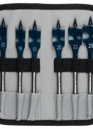 Bosch Zubehör Self Cut Flachfräsbohrerset 1/4" Sechskant, 6-teilig 13- 25mm in Tasche ( 2608595425 ) - Toolbrothers