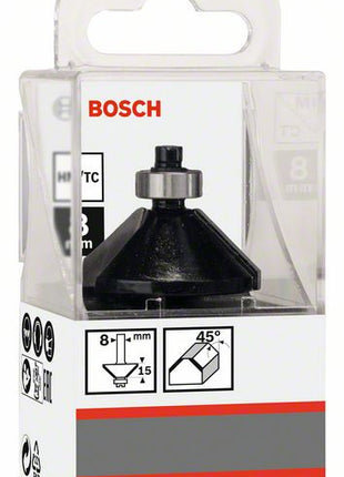 Bosch Fasefräser 45 Grad Standard for Wood 8x35x56mm ( 2608628352 ) - Toolbrothers